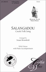 Salangadou SSAA choral sheet music cover